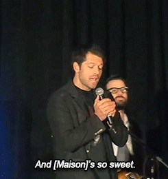  Misha talking about Maison