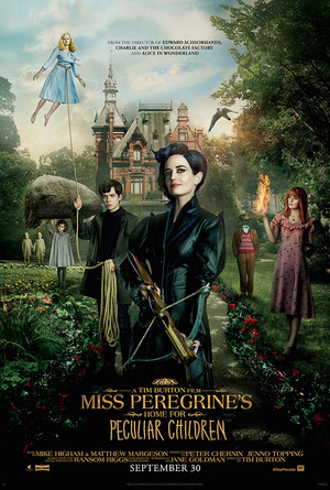  Miss Peregrine's inicial for Peculiar Children (2016) Poster
