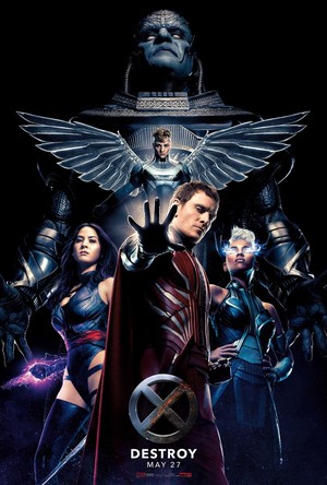  NEW movie poster for "X-men: Apocalypse" (2016) : "Destroy"