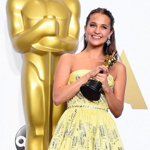  Oscars 2016 Alicia Vikander best actress in a supporting role