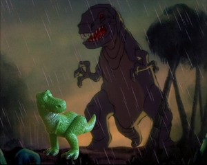  Rex e il tirannosauro di Fantasia