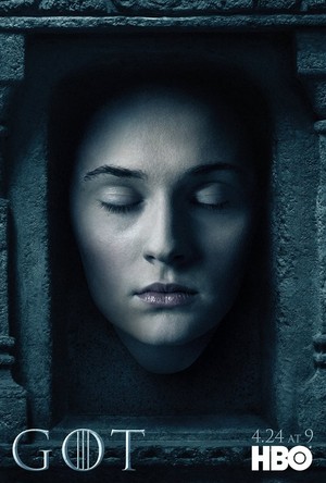  Sansa Stark - Season 6- Hall of Faces Poster