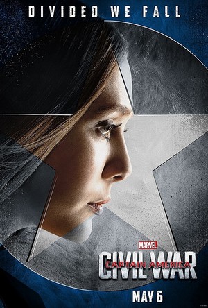  Team Captain America Poster - Scarlet Witch