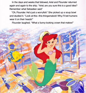  Walt disney Book Scans - The Little Mermaid: Ariel and the Secret Grotto (English Version)