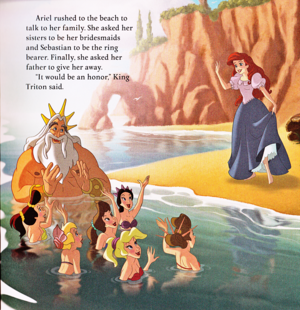  Walt Disney Book Scans - The Little Mermaid: Ariel's Royal Wedding (English Version)
