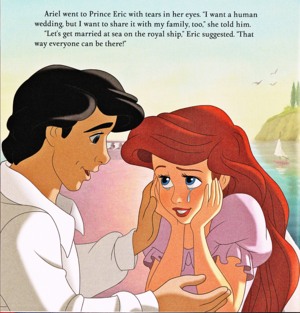  Walt Disney Book Scans - The Little Mermaid: Ariel's Royal Wedding (English Version)