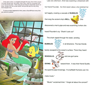  Walt disney Book gambar - The Little Mermaid: Golden Sound Story