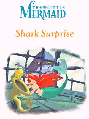  Walt disney Book Scans - The Little Mermaid: tiburón Surprise (English Version)