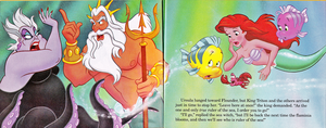  Walt Disney Book larawan - The Little Mermaid's Treasure Chest: An Undersea Wish