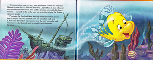  Walt Дисней Book Обои - The Little Mermaid's Treasure Chest: An Undersea Wish