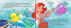 Walt Disney Book Scans - The Little Mermaid's Treasure Chest: Dear Diary