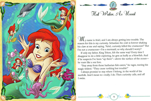  Walt Дисней Книги - The Little Mermaid: My Side of the Story (Princess Ariel)