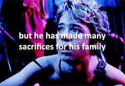  "made many sacrifices"