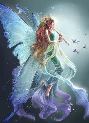 640x880 18445 Fairy 2d fantasy fairy picture image digital a