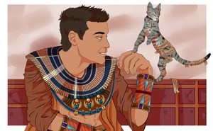  Ahkmenrah and Cat