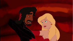  Anastasia Tremaine and Jafar In Once Upon A Time In Wonderland (Animated)