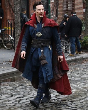  Benedict Cumberbatch in New York City