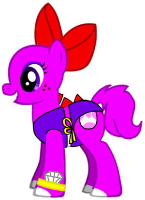  Birdo as a pony-improved (bikini)