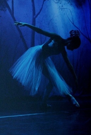  Blue ballerina