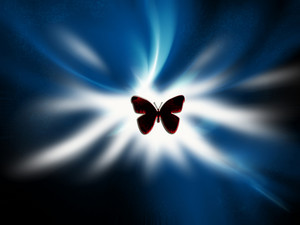  бабочка Silhouette