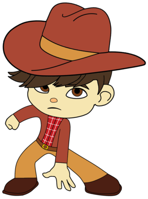  Gloyd as a Cowboy