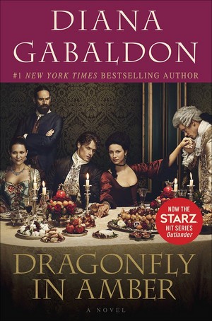  Dragonfly in Amber tie-in book cover edition