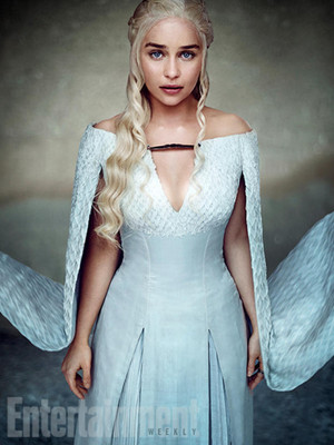  Emilia Clarke as Daenerys Targaryen Entertainment Weekly Portrait