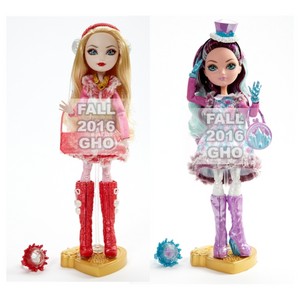  Ever After High Epic Winter mansanas White and Madeline Hatter mga manika