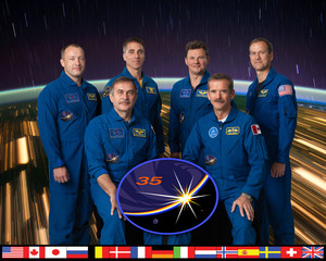  Expedition 35 Mission Crew