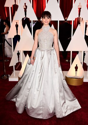 Felicity Jones at the 2015 Academy Awards