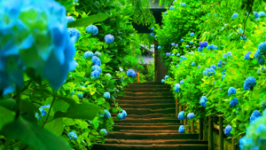 Japanese Blue Hydrangea