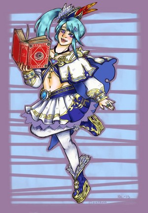  Legend of Zelda Hyrule Warriors Lana colored سے طرف کی Ion Simon