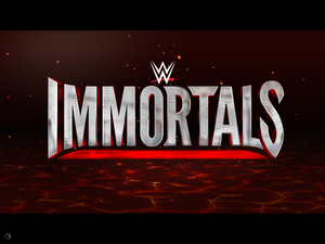 Loading screen/Logo for WWE Immortals