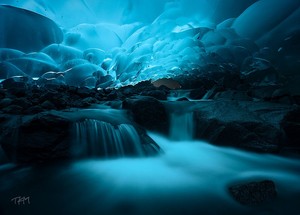 Mendenhall ice cave, Juneau Alaska 