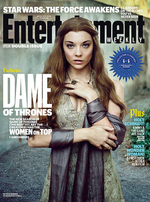  Natalie Dormer as Margaery Tyrell in Entertainment Weekly Cover