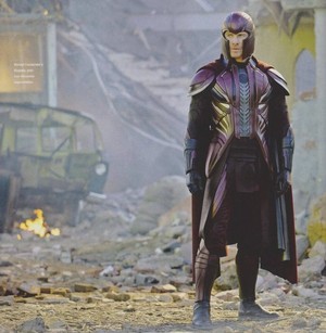  New 'Empire' stills for "X-men: Apocalypse" -- Michael Fassbender as Magneto