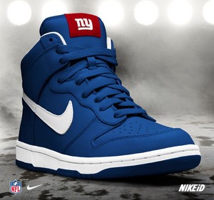  New York Giants Nike Dunk NFL iD