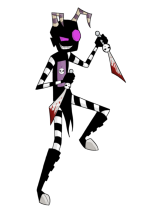  Nightmare Nny with knives