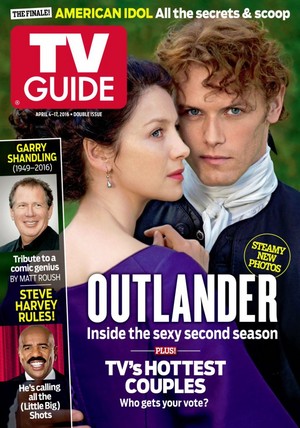  Outlander on TV Guide Cover