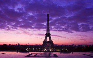  Paris in Purple