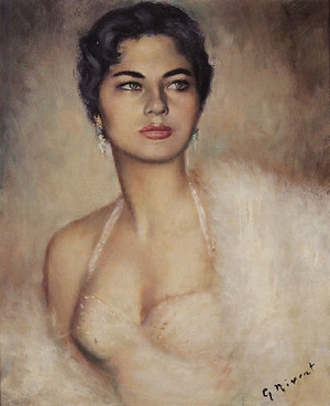  Princess Soraya of Iran-Sorayâ Esfandiyâri-Baxtiyâr- ( 22 June 1932 – 26 October 2001)