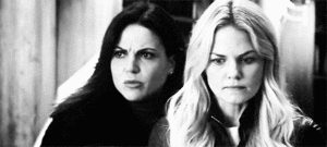  Regina's close proximity makes Emma uncomfortably aroused