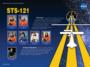  STS 121 Mission Poster