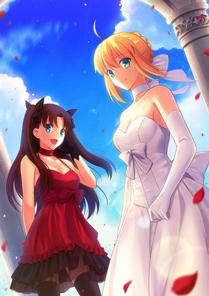 Saber and Rin