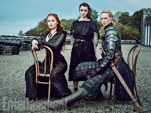  Sansa Stark, Arya Stark and Brienne of Tarth