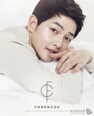Song Joong Ki is now the face of cosmetics brand 'Forencos'