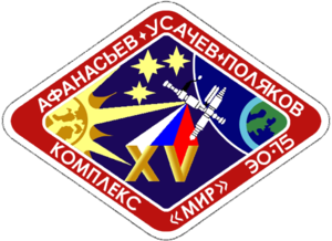 Soyuz TM 18 Mission Patch