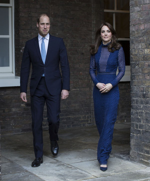  The Duke and Duchess of Cambridge Attend a Reception at Kensington Palace