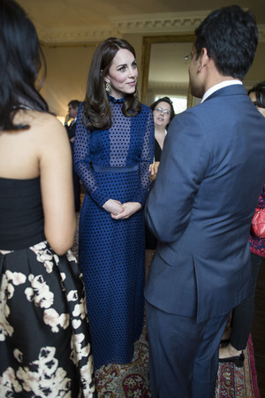  The Duke and Duchess of Cambridge Attend a Reception at Kensington Palace