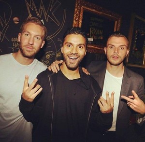 Theo Hutchcraft and Calvin Harris and ?